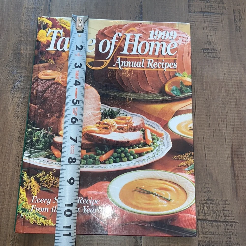 Taste of home 1999 annual recipe cookbook. New